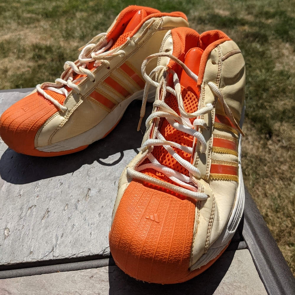 Vintage Adidas basketball shoes